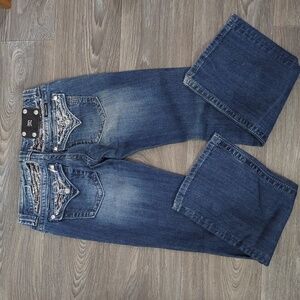 Miss Me Sequin Sparkly Jeans
